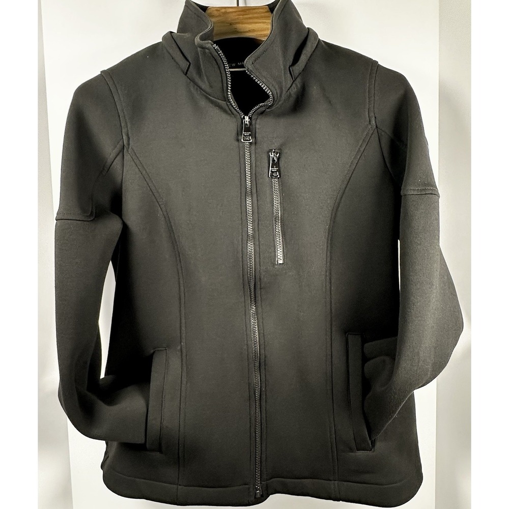 Women's Ladies Andrew Marc Black Cool Weather Coat Size‎ L
